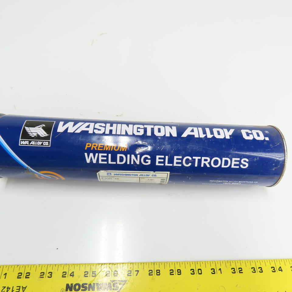 Washington Alloy E308L-16 Stainless Steel Welding Electrodes 1/8" 2lbs