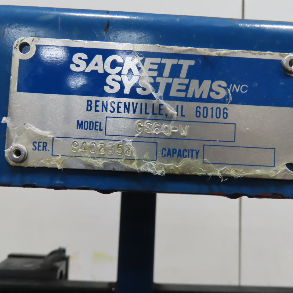 Sackett Systems CS60-W 60" x 40" Lead Acid Battery Charger Platform