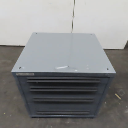 Stanley Vidmar 30" x 28" x 30" Tall 4 Drawer Small Parts Tool Storage Cabinet