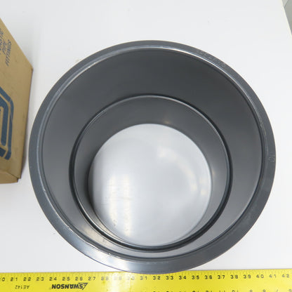 Spears 829-100 Coupling Socket Fitting Schedule 80 PVC 10"