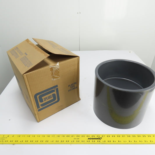 Spears 829-100 Coupling Socket Fitting Schedule 80 PVC 10"