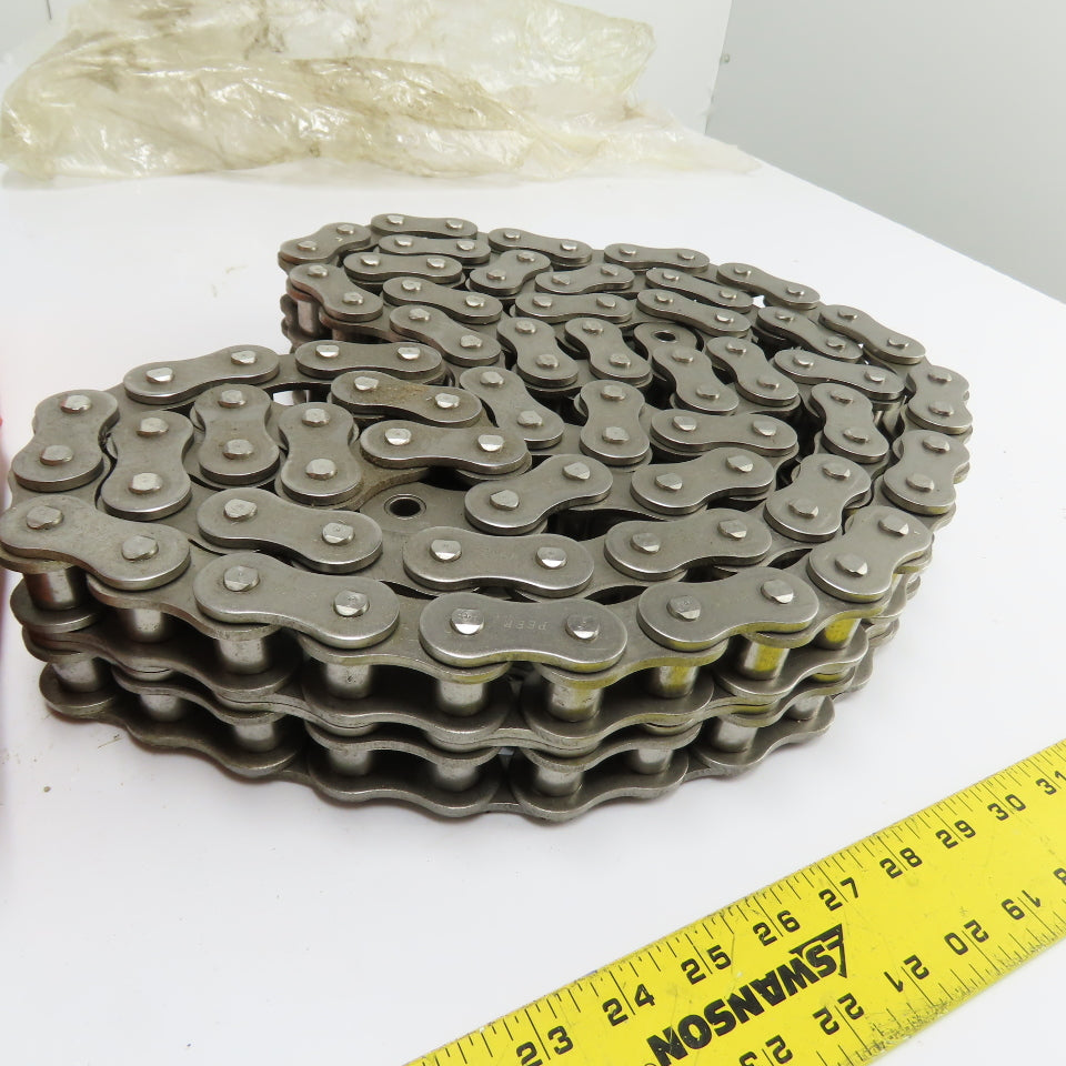 Peer Chain 100-2SS Double Strand Stainless Steel Roller Chain 10' L