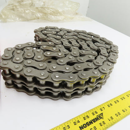 Peer Chain 100-2SS Double Strand Stainless Steel Roller Chain 10' L