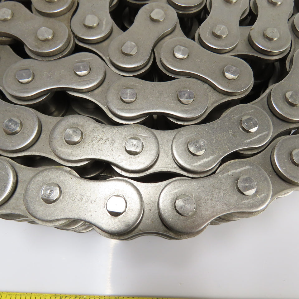 Peer Chain 100-2SS Double Strand Stainless Steel Roller Chain 10' L
