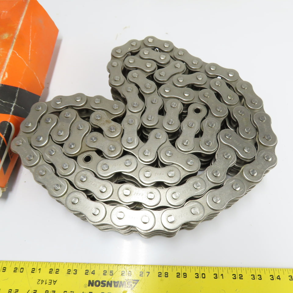Peer Chain 100-2SS Double Strand Stainless Steel Roller Chain 10' L
