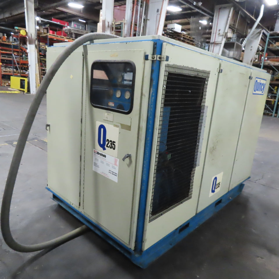 Quincy 235 50Hp Rotary Screw Air Compressor 208-230/480V 3Ph