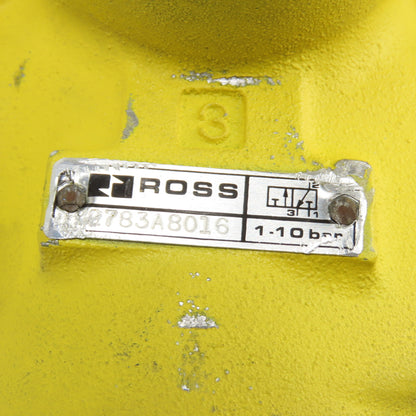 ROSS 2783A8016 L-O-X Manual Pneumatic Lockout Valve 1-10 bar 1-1/2"NPT W/Muffler