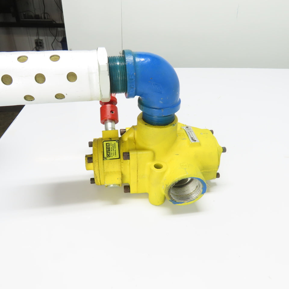 ROSS 2783A8016 L-O-X Manual Pneumatic Lockout Valve 1-10 bar 1-1/2"NPT W/Muffler