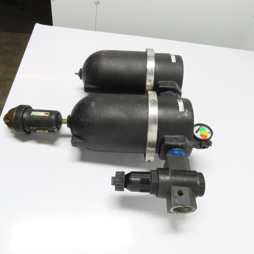 ROSS 5032B8018 / 5022B8018 Pneumatic Filter Regulator Lubricator Assembly 1-1/2"