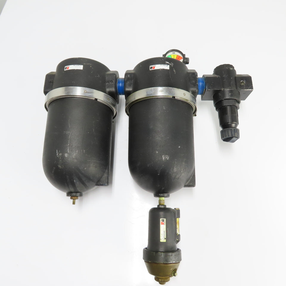 ROSS 5032B8018 / 5022B8018 Pneumatic Filter Regulator Lubricator Assembly 1-1/2"