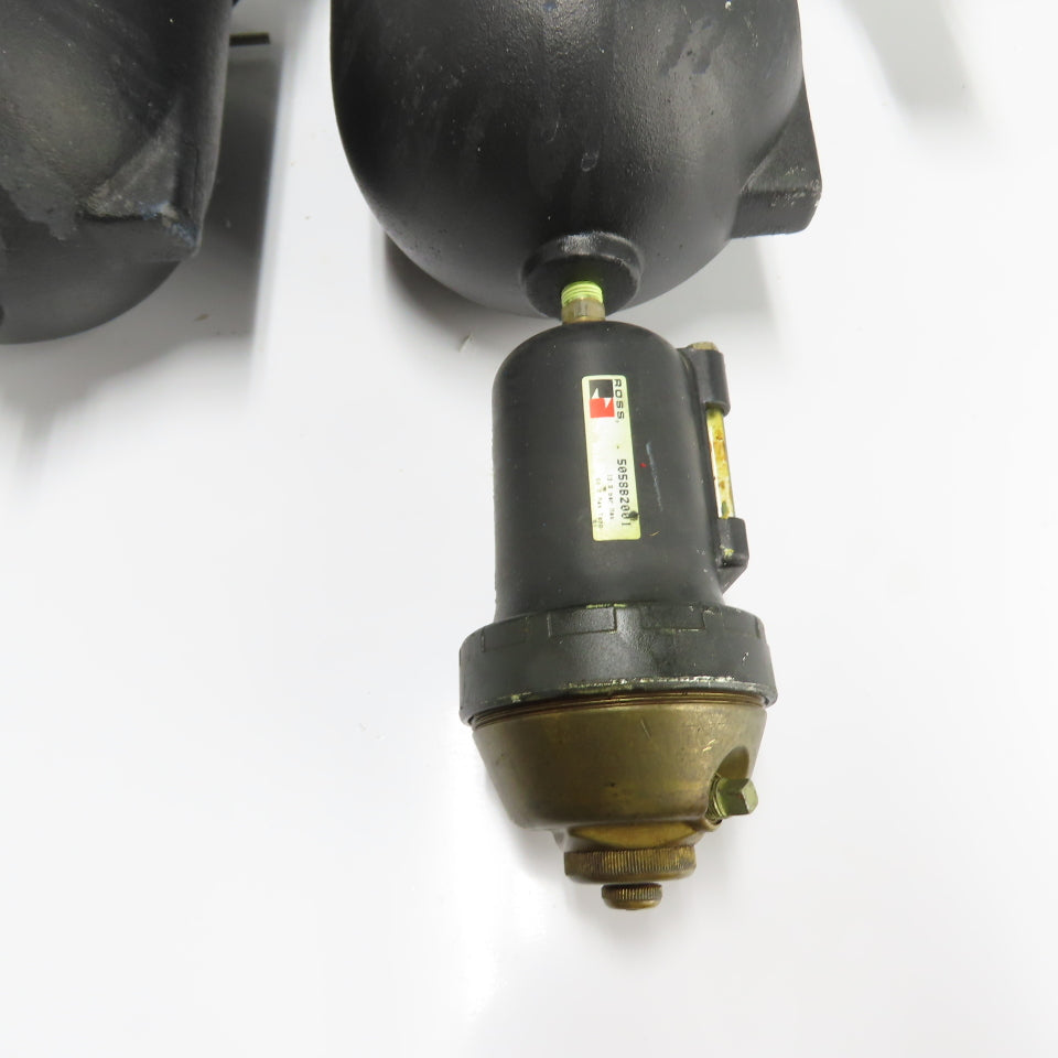 ROSS 5032B8018 / 5022B8018 Pneumatic Filter Regulator Lubricator Assembly 1-1/2"