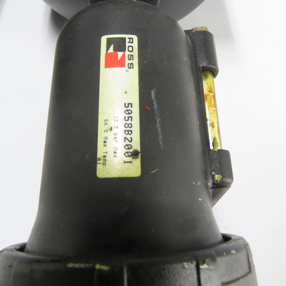 ROSS 5032B8018 / 5022B8018 Pneumatic Filter Regulator Lubricator Assembly 1-1/2"