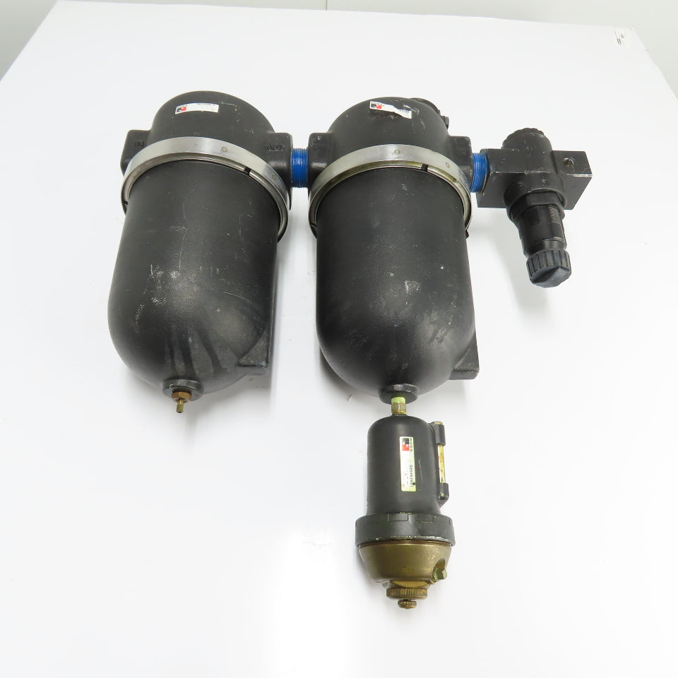 ROSS 5032B8018 / 5022B8018 Pneumatic Filter Regulator Lubricator Assembly 1-1/2"