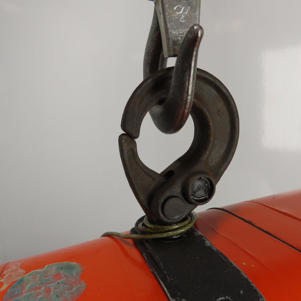 CM Lodestar Model A2 1/8Ton 250LB Electric Chain Hoist 460V 3Ph 32/10FPM 12'Lift