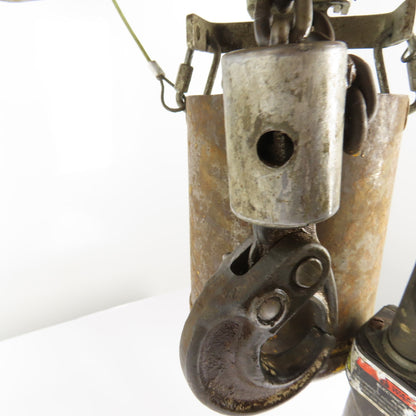 CM Lodestar Model F Electric Chain Hoist 1/2 Ton 16FPM 12' Lift 208-220/440V 3Ph