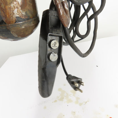 CM Valustar Model WF 1/2 Ton 1000LB Electric Chain Hoist 10' Lift 16FPM 1Ph 115V