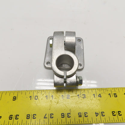 Aluminum Swivel Flange Clamp Adjustable Pivot Mount 1" Socket