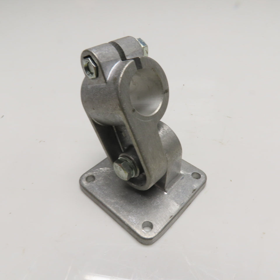 Aluminum Swivel Flange Clamp Adjustable Pivot Mount 1" Socket