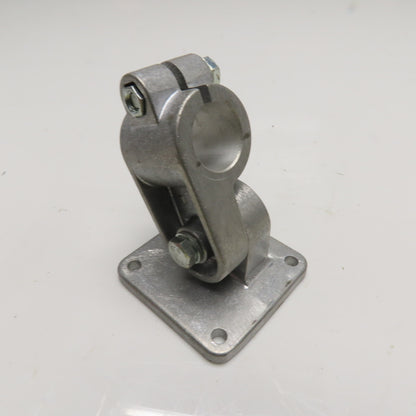 Aluminum Swivel Flange Clamp Adjustable Pivot Mount 1" Socket