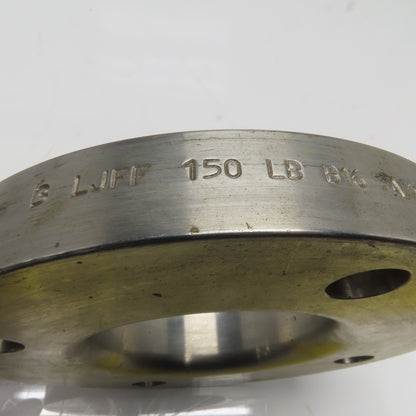 3" Four Bolt F304/304L Stainless Steel 150 LB LJFF Lap Joint Flange