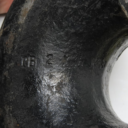 2" XH 180° Carbon Steel Pipe Return Bend Butt Weld 1/2" Thick Wall