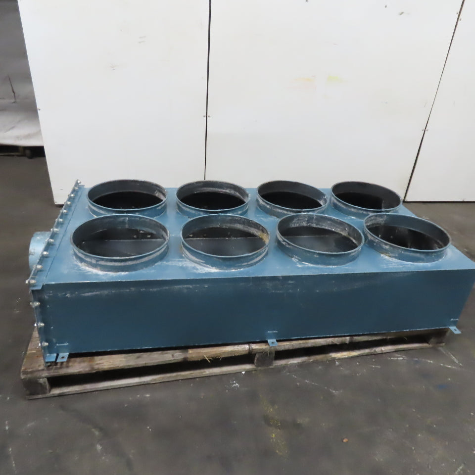 16" Filter 8 Bag Baghouse Dust Collector Manifold Filter Plenum Box