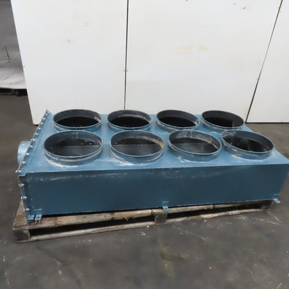 16" Filter 8 Bag Baghouse Dust Collector Manifold Filter Plenum Box