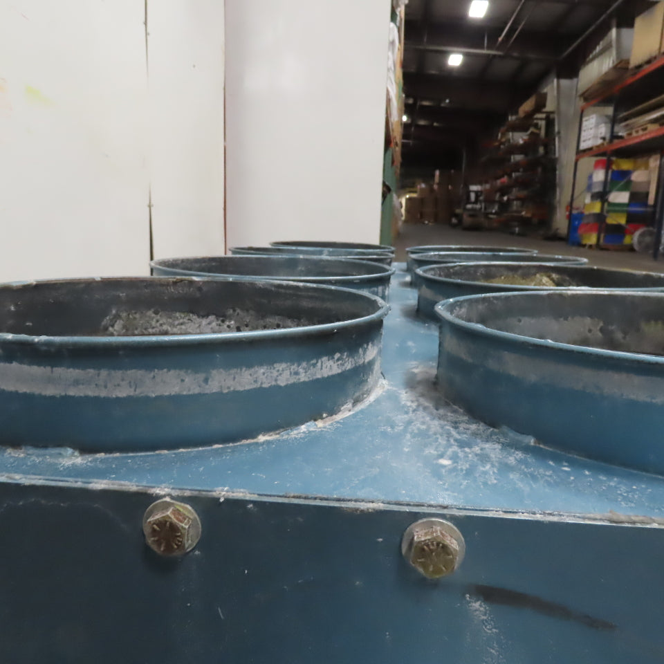 16" Filter 8 Bag Baghouse Dust Collector Manifold Filter Plenum Box