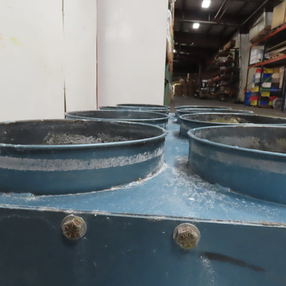 16" Filter 8 Bag Baghouse Dust Collector Manifold Filter Plenum Box