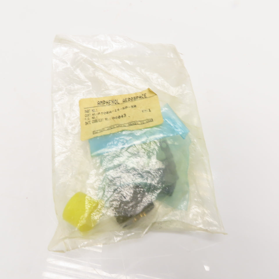 Amphenol PT06A-14-5P-SR Circular Connector 5-Pin Plug with Strain Relief