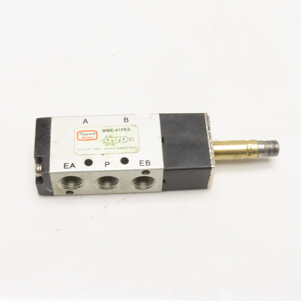 Clippard MME-41PES Minimatic 4-Way Pneumatic Control Valve 1/8" NPT