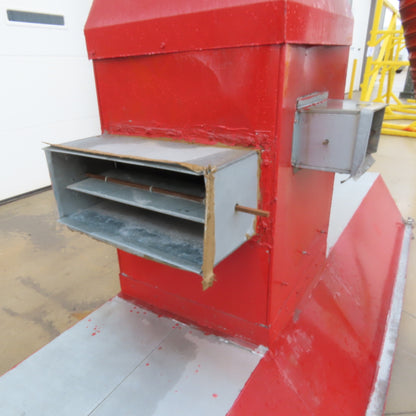 Suspended Dust Fume Particulate Extraction Hood 40" x 16' Long 12" Duct