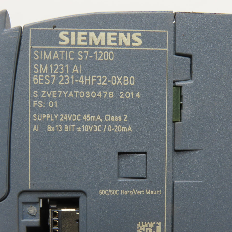Siemens 6ES7 231-4HF32-0XB0 SIMATIC 8-Channel Analog Input Module