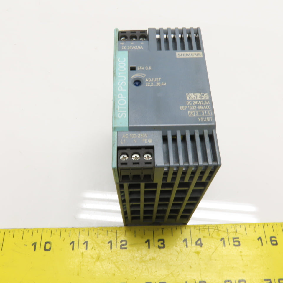 Siemens 6EP1332-5BA00 SITOP PSU100C Power Supply