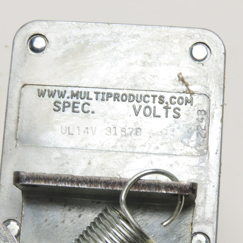 Multi Products UL14V 3187C Damper Actuator Gear Motor 120/240VAC 0.5A 60Hz
