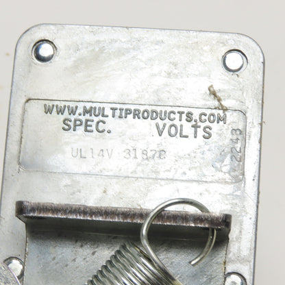 Multi Products UL14V 3187C Damper Actuator Gear Motor 120/240VAC 0.5A 60Hz