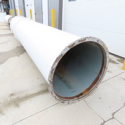 32" Diameter Galvanized Steel Welded Straight Duct Section 15'