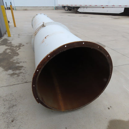 32" Diameter Galvanized Steel Welded Straight Duct Section 15'