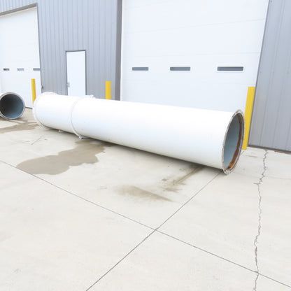 32" Diameter Galvanized Steel Welded Straight Duct Section 15'