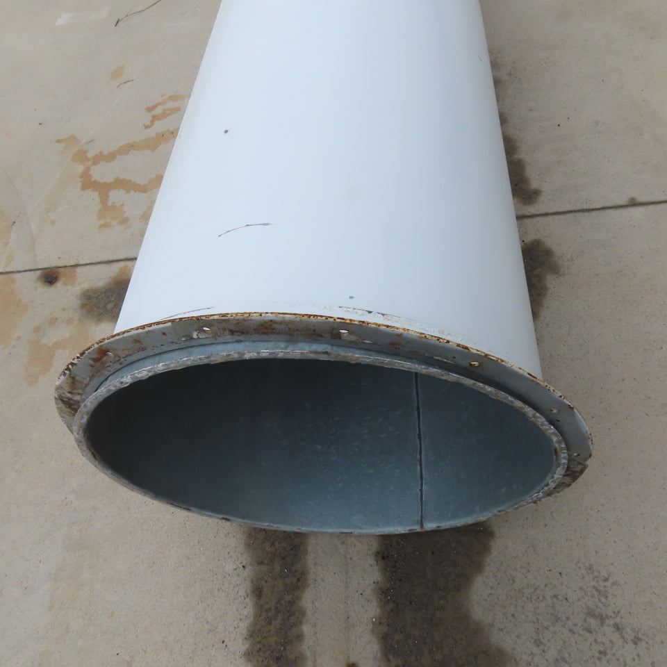 28" Diameter Galvanized Steel Welded Straight Duct Section 15'6"