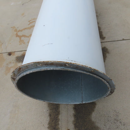 28" Diameter Galvanized Steel Welded Straight Duct Section 15'6"