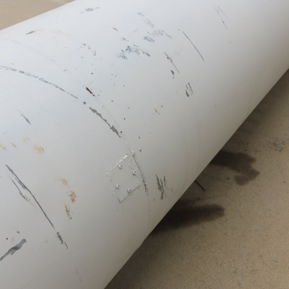 28" Diameter Galvanized Steel Welded Straight Duct Section 15'6"