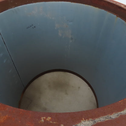 32" x 30" Galvanized Duct Outlet Reducer 12" Branch T-Wye 36" Tall