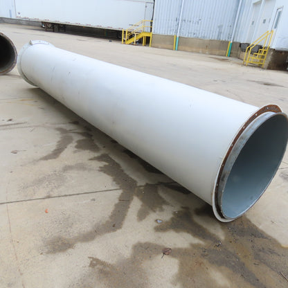 30" Diameter Galvanized Steel Welded Straight Duct Section 14'6"