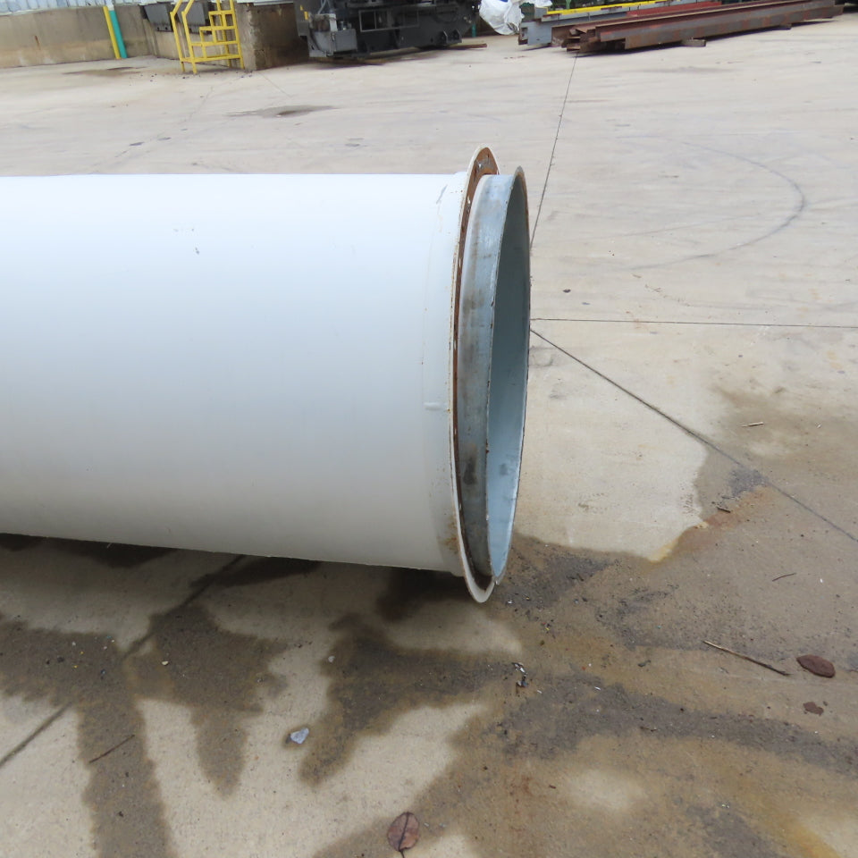 30" Diameter Galvanized Steel Welded Straight Duct Section 14'6"