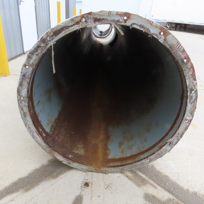 32" Diameter Galvanized Steel Welded Straight Duct Section W/ Clean Out 20'