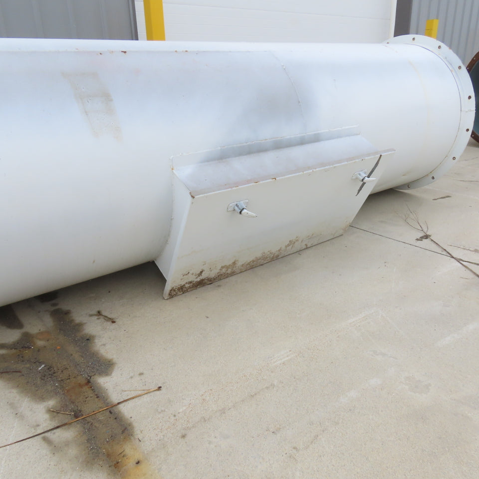 32" Diameter Galvanized Steel Welded Straight Duct Section W/ Clean Out 20'