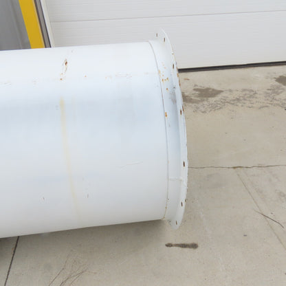 32" Diameter Galvanized Steel Welded Straight Duct Section W/ Clean Out 20'