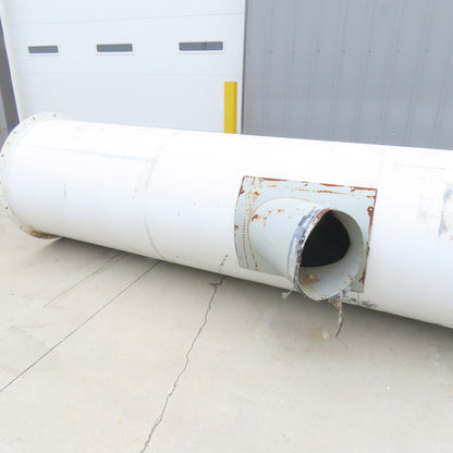 36" Diameter Galvanized Steel Welded Straight Duct Section 16'