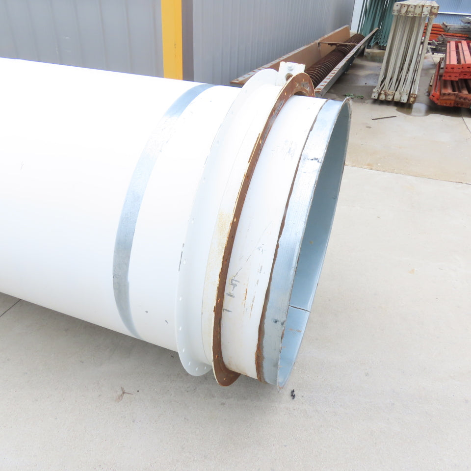 36" Diameter Galvanized Steel Welded Straight Duct Section 16'